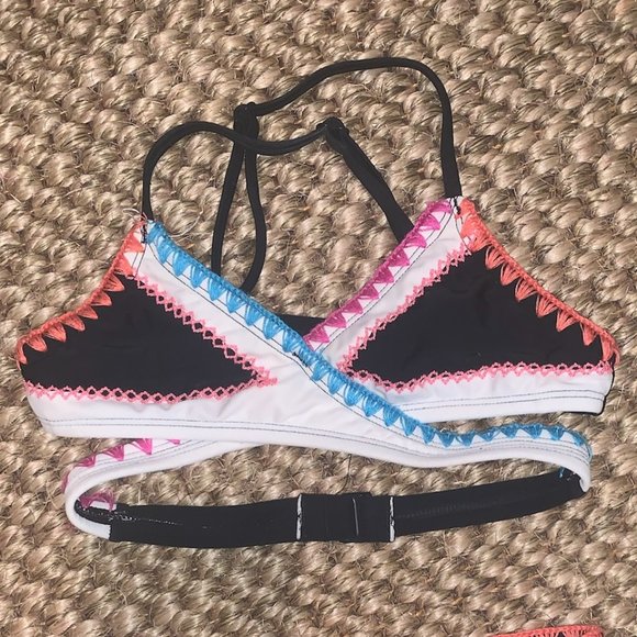 HOBIE Embroidered Faux Wrap and Hipster Set - Picture 5 of 8